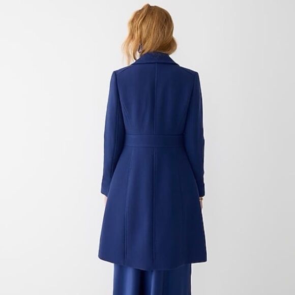NWT J. Crew Classic Lady Day Coat in Italian Double-Cloth Wool with Thinsulate - Picture 5 of 12